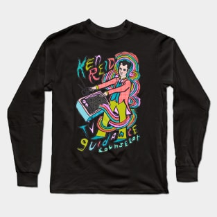 TV Guidance Black Light Long Sleeve T-Shirt